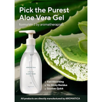 Aromatica 95 Percentage Organic Aloe Vera Gel Cooling And Calming, 300Ml