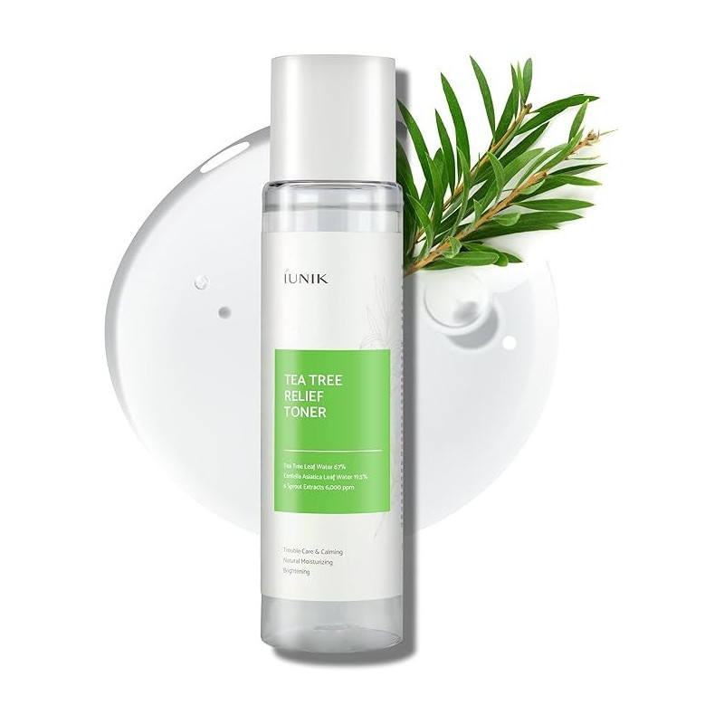 Iunik Tea Tree Relief Face Toner Calming And Refreshing