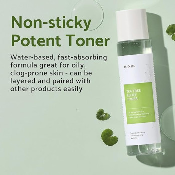 Iunik Tea Tree Relief Face Toner Calming And Refreshing