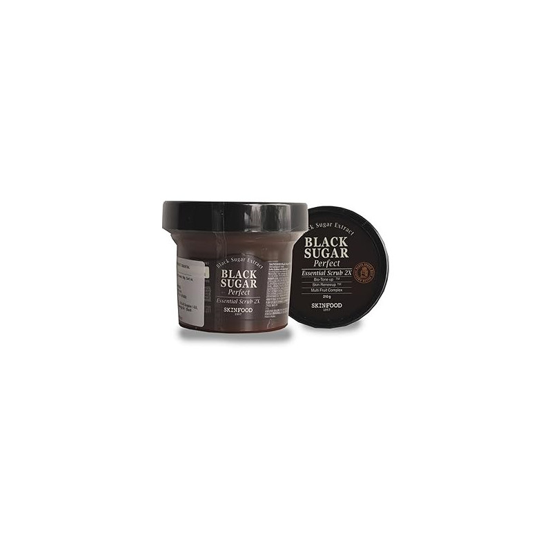 Skinfood Black Sugar Perfect Essential Scrub, 200G