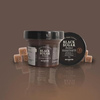 Skinfood Black Sugar Perfect Essential Scrub, 200G