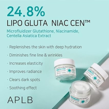 Aplb Glutathione Niacinamide Facial Cream, 55Ml