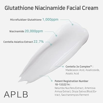 Aplb Glutathione Niacinamide Facial Cream, 55Ml