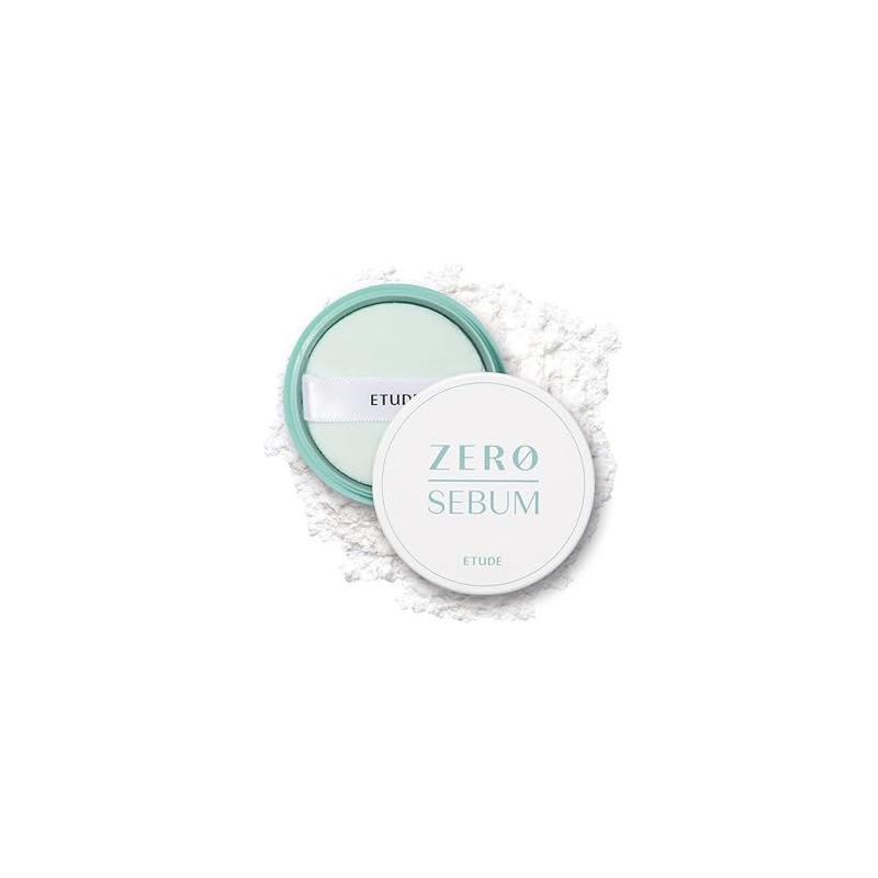 Etude House Zero Sebum Drying Powder, Minimizes Pores And Control Oil, 4G