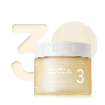 Numbuzin No.3 Radiance Glowing Jumbo Essence Pad 70 Pads, 150Ml