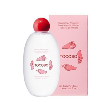 Tocobo Vita Berry Pore Toner, Vitamin Facial Toner, Pore Tightening Toner, For Oily And Combination Skin, Korean Skincare, 150Ml