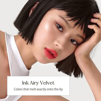 Peripera Ink Airy Velvet 15 Soft Coral, Long-Lasting, Moisturizing Formula