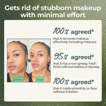 Numbuzin No.3 Pore And Makeup Cleansing Balm With Green Tea And Charcoal, Quick And Easy Cleansing, Reduces Blackheads, 85G