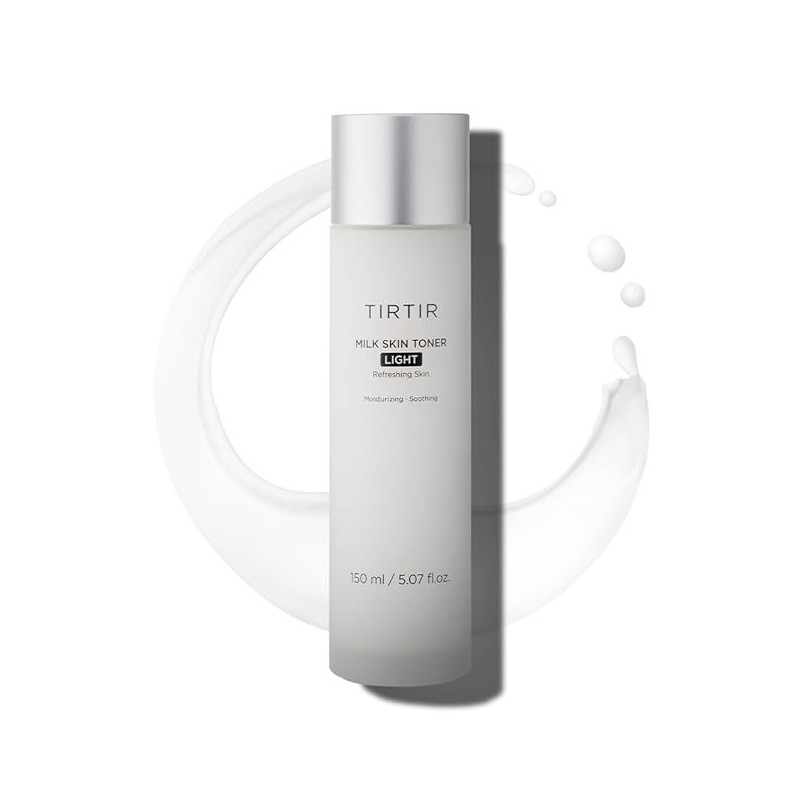 Tirtir Milk Skin Toner Light Refreshing Glowing Facial Toner For A Smooth Porcelain Skin Care, Face Moisturizer, 150Ml
