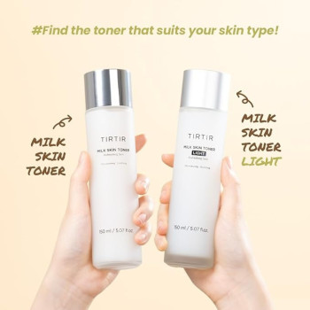 Tirtir Milk Skin Toner Light Refreshing Glowing Facial Toner For A Smooth Porcelain Skin Care, Face Moisturizer, 150Ml