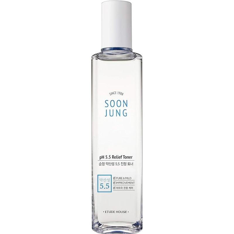 Etude House, Soon Jung, Ph 5.5 Relief Toner, 180 Ml