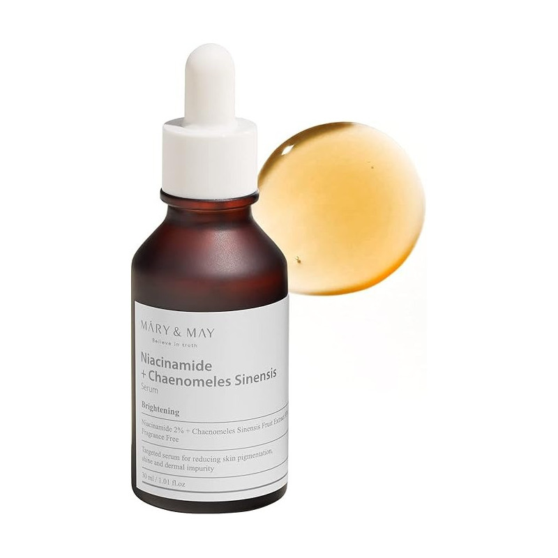 Mary And May Niacinamide And Chaenomeles Sinensis Serum, 30Ml