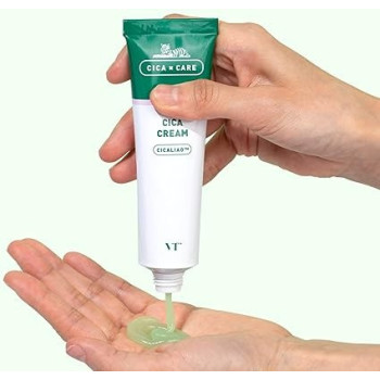 Vt Cosmetics Cica Cream Cicalio Facial Care Cream, Skin Relax, Redness Skin Cream, 50Ml