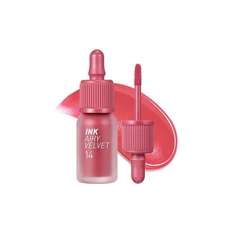 Peripera Ink Airy Velvet Long-Lasting, 14 Rosy Pink