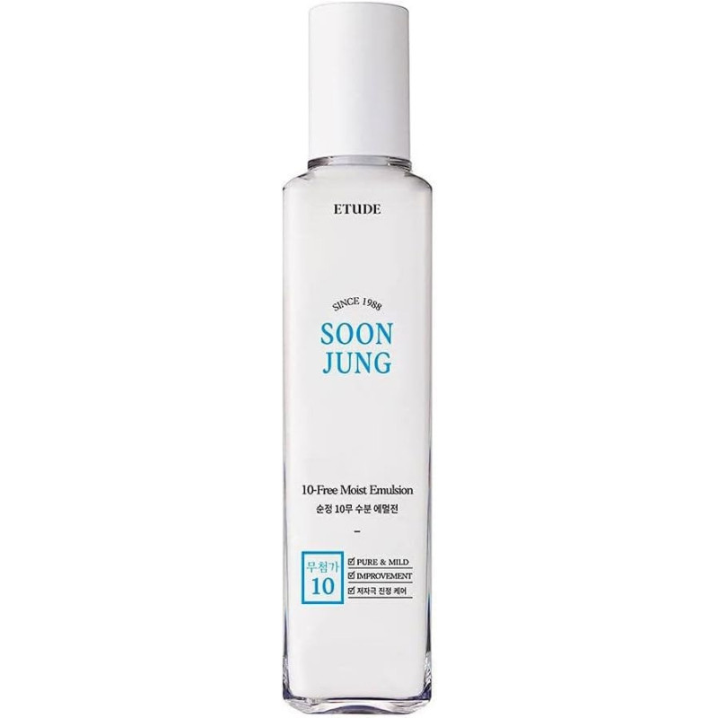 Etude House Soonjung 10 Free Moist Emulsion Moisturizing And Hydrating, 120 Ml