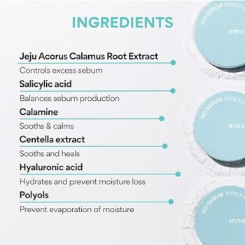 Innisfree No Sebum Mineral Powder Mineral Powder, 5G