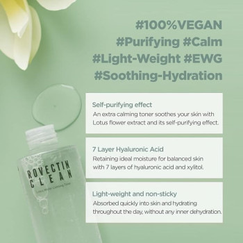 Rovectin Clean Lotus Water Calming Toner Soothing And Refreshing, 200Ml