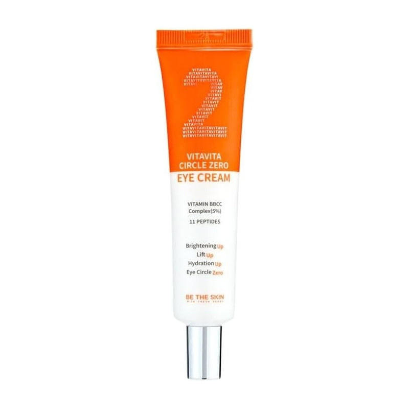 Be The Skin Bha+ Vitavita Circle Zero Eye Cream, Exfoliation And Smoothing