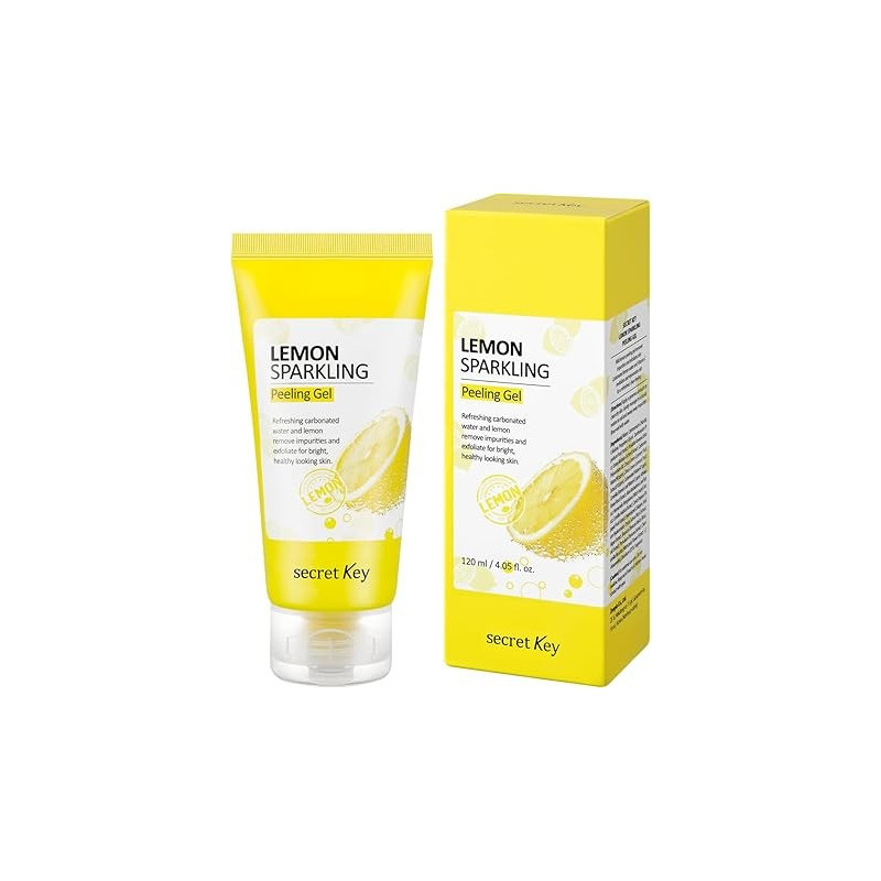 Secret Key Lemon Sparking Peeling Gel Suitable For All Skin, 120 Ml