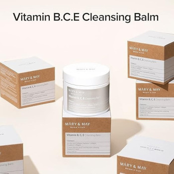 Mary and May Vitamin B.C.E Cleansing Balm Gentle On Skin Effective Cleansing, 120G