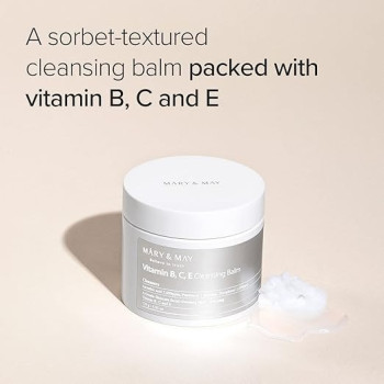 Mary and May Vitamin B.C.E Cleansing Balm Gentle On Skin Effective Cleansing, 120G