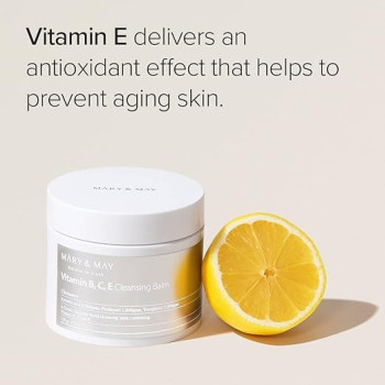 Mary and May Vitamin B.C.E Cleansing Balm Gentle On Skin Effective Cleansing, 120G