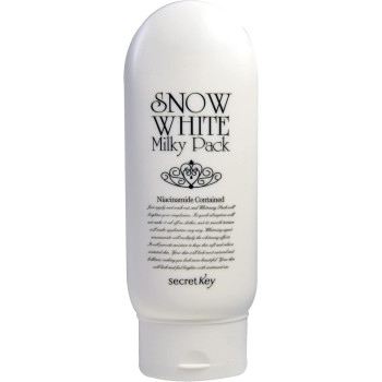 Secret Key Snow White Milky Pack, Brightening, Moisturizing