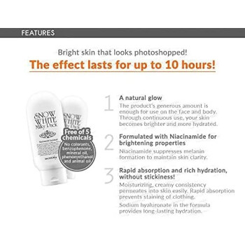 Secret Key Snow White Milky Pack, Brightening, Moisturizing