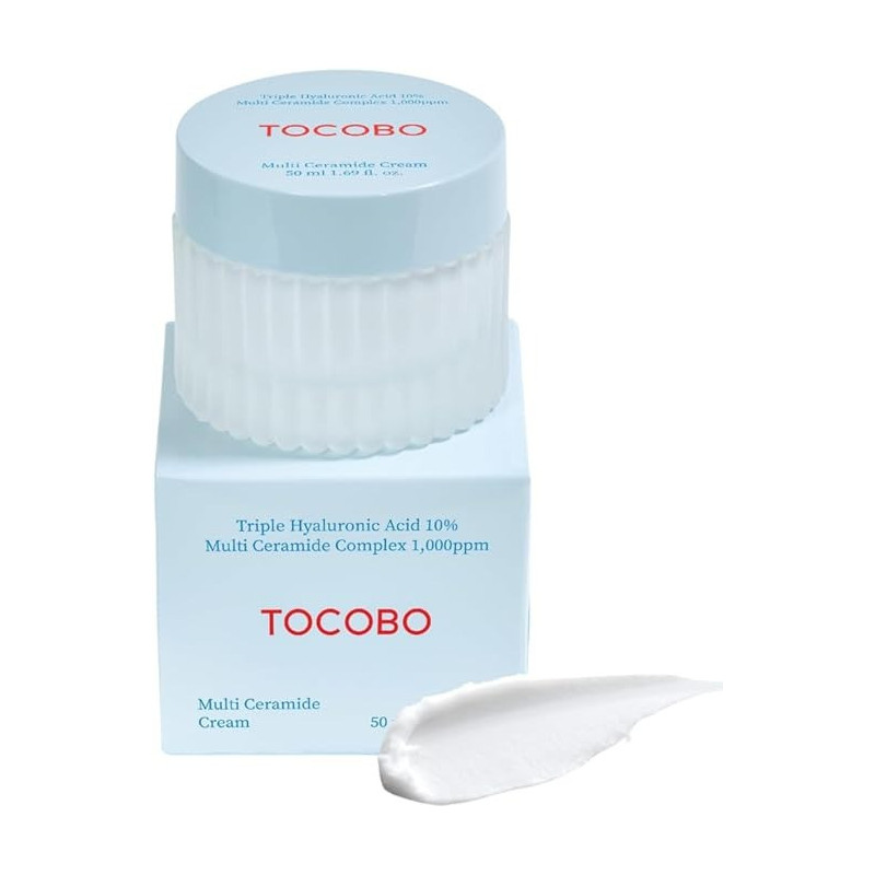 Tocobo Multi Ceramide Cream, Moisture Cream, Ceramide Moisturizer, Korean Skin Care, 50Ml
