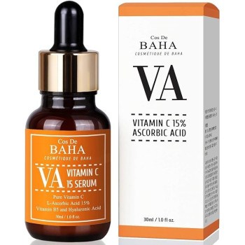 Cos De Baha Vitamin C Serum Anti-Aging Benefits, 30Ml
