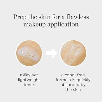 The Face Shop Whiteseed Brightening Toner, Long Lasting Moisture, Skin Brightening And Healthy, Botanical Skincare Moisturizer, Skin Texture And Clarity Improvement, Dullness Reducing, 160Ml