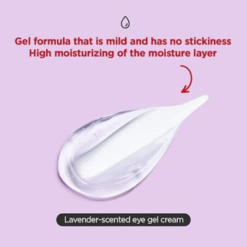 Tocobo Collagen Brightening Eye Gel Cream, Quartz Water, Lavender Water Extract, Brightening Eye Care, Eye Lifting, Vegan, Collagen Eye Cream, 30 Ml