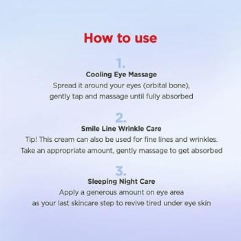 Tocobo Collagen Brightening Eye Gel Cream, Quartz Water, Lavender Water Extract, Brightening Eye Care, Eye Lifting, Vegan, Collagen Eye Cream, 30 Ml