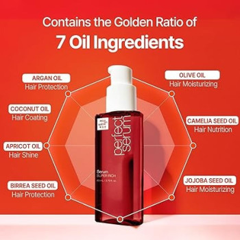 Mise En Scene Perfect Serum, Super Rich, For Hair, 80 Ml