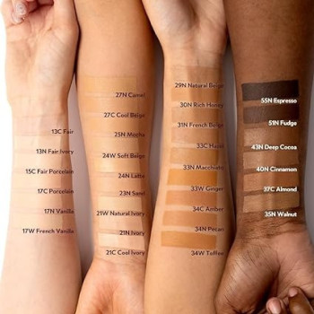 Tirtir Mask Fit Red Cushion, 17C Porcelain, 18G, 72 Hours Long Lasting Full Coverage Foundation Makeup