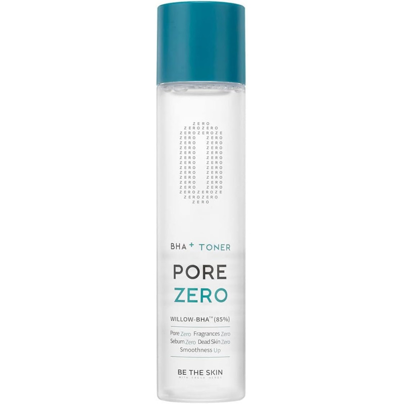 Be The Skin Bha Plus Pore Zero Toner 150Ml, Willow Bha, Pore Treatment, Fragrance Free, Moisturizing, Korean Skincare, Facial Toner, Korean Toner, Toner For Acne Skin, Oily Skin