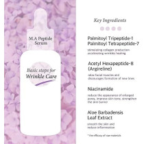 Cos De Baha Peptide Complex Facial Serum With Matrixyl 3000 And Argireline For Face/Neck, Anti Aging And Deep Wrinkles, Heals And Repairs Skin, Instantly Ageless For Face, 60Ml