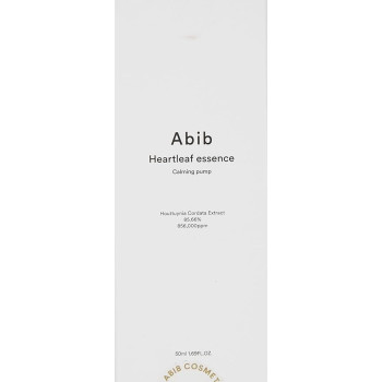Abib Heartleaf Essence Calming Pump, Skin Care, 50 Ml
