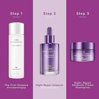 Missha Time Revolution The First Essence , 5Th Gen, 150Ml, Face Serum That Moisturizes And Smoothes The Skin Creating A Clean Base
