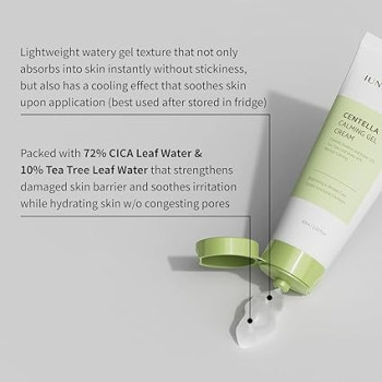 Iunik Centella Calming Gel Cream For All Type Of Skin, 60 Ml