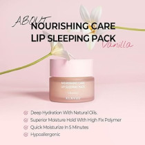 Klavuu Nourishing Care Lip Sleeping Pack, 20 G, Moisture Lapping System
