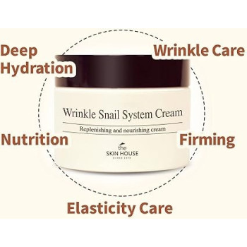The Skin House Wrinkle Snail System Cream, Replenishing And Nourishing Cream