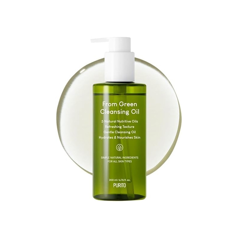 Purito From Green Cleansing Oil For All Skin, 200 Ml, Renewed