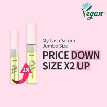 Etude My Lash Serum, 18 G, 21Ad, Easy And Comfortable Daily Eyelashes Serum With Biotin, Appearance Of Longer, Thicker Looking Lashes, K Beauty