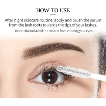 Etude My Lash Serum, 18 G, 21Ad, Easy And Comfortable Daily Eyelashes Serum With Biotin, Appearance Of Longer, Thicker Looking Lashes, K Beauty