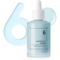 Numbuzin No.6 Deep Sleep Mask Serum, Instant, Long Lasting Hydration, Hyaluronic Acid, Niacinamide, Refreshing Iceland Glacier Water, Korean Skin Care For Face, 50 Ml