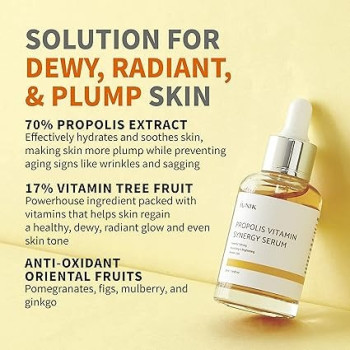 Iunik Propolis Vitamin Synergy Serum, Powerful Calming, 50 Ml