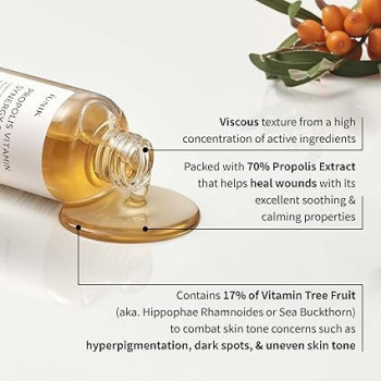 Iunik Propolis Vitamin Synergy Serum, Powerful Calming, 50 Ml