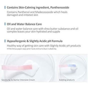 Etude House Soon Jung 2X Barrier Intensive Cream, 60 Ml