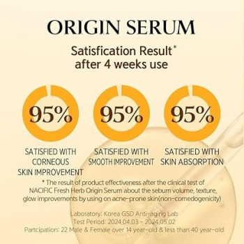 Nacific Fresh Herb Origin Serum, Double Layer Face Serum, 50 Ml